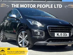 Black Used 2015 Peugeot 3008 Crossway Hatchback | £4,995 (Fair price)