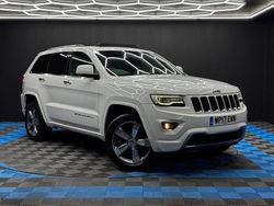 White Used 2017 Jeep Grand Cherokee Overland SUV | £21,490 (A bit pricey)