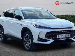 Solid white pearl Used 2024 MG HS Trophy SUV | £22,600 (Expensive)
