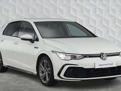White Used 2021 VW Golf VIII R-line Hatchback | £17,199 (Fair price)