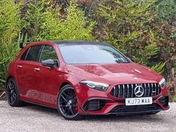 Red Used 2024 Mercedes A45 AMG Hatchback | £51,998 (A bit pricey)