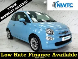 Blue Used 2017 Fiat 500 Pop Star Hatchback | £5,995 (Fair price)