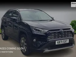 Blue Used 2022 Toyota RAV4 Hybrid SUV | £29,621 (A bit pricey)