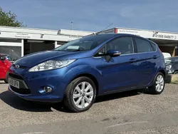 Blue Used 2009 Ford Fiesta Zetec Hatchback | £5,299 (Fair price)