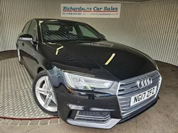 Black Used 2017 Audi A4 S-Line Sedan | £9,500 (Fair price)