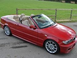 Red Used 2003 BMW 330 Cabriolet Sport Line Cabriolet | £14,990