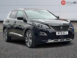 Black Used 2018 Peugeot 3008 Premium Estate | £12,431 (Fair price)