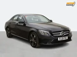 Black Used 2021 Mercedes C200 Sedan | £16,895 (Super price)