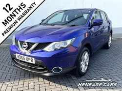 Blue Used 2015 Nissan Qashqai Acenta SUV | £7,300 (Fair price)