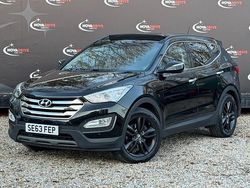Black Used 2014 Hyundai Santa Fe Premium SE SUV | £7,295 (Fair price)