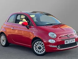 Red Used 2022 Fiat 500 Dolcevita Hatchback | £9,855 (Fair price)