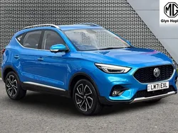 Blue Used 2021 MG ZS Exclusive Sedan | £12,939 (Fair price)