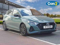 Green Used 2021 Hyundai i20 N Line Hatchback | £14,490 (Fair price)