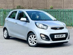 Silver Used 2015 Kia Picanto 2 Hatchback | £3,695 (Fair price)