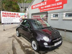 Mauve/purple Used 2013 Fiat 500 Lounge Hatchback | £2,995 (Fair price)