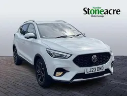 White Used 2023 MG ZS Exclusive Sedan | £14,995 (Fair price)