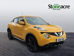 Yellow Used 2016 Nissan Juke N-Connecta SUV | £6,995 (Fair price)