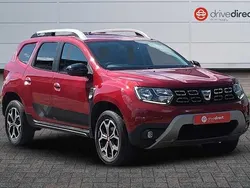 Metallic fusion red Used 2019 Dacia Duster SUV | £9,150 (Fair price)