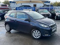 Blue Used 2016 Peugeot 108 Active Hatchback | £5,899 (Fair price)