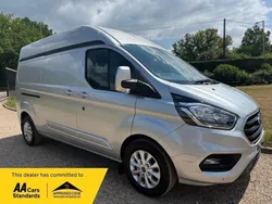 Silver Used 2021 Ford Transit Custom Limited Van | £13,390 (Good price)