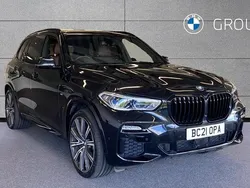 Black Used 2021 BMW X5 M Sport SUV | £46,950 (Expensive)