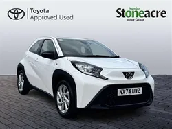 White Used 2024 Toyota Aygo PURE Hatchback | £13,500 (Fair price)
