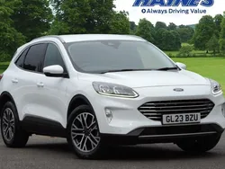 White Used 2023 Ford Kuga Titanium SUV | £20,000 (Good price)