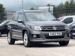Grey Used 2013 VW Tiguan R-line SUV | £11,798 (Fair price)