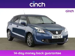 Blue Used 2019 Suzuki Baleno SZ-T Hatchback | £8,049 (Fair price)