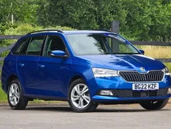 Blue Used 2022 Skoda Fabia SE Estate | £14,475 (Fair price)