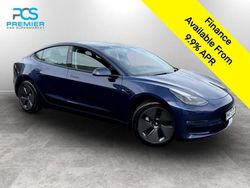 Blue Used 2022 Tesla Model 3 Long Range AWD Sedan | £17,495 (Fair price)