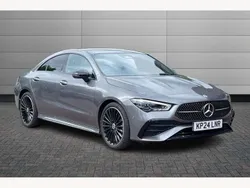 Grey Used 2024 Mercedes CLA200 AMG Line Premium Plus Coupe | £34,050 (A bit pricey)