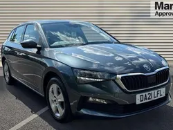 Grey Used 2021 Skoda Scala SE Hatchback | £14,444 (Fair price)