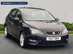 Black Used 2017 Seat Ibiza FR Hatchback | £9,346 (Fair price)