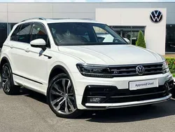 White Used 2020 VW Tiguan R-line SUV | £24,999 (Fair price)