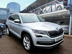 Brilliant silver Used 2018 Skoda Kodiaq SUV | £17,680 (A bit pricey)