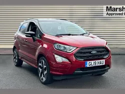 Red Used 2019 Ford Ecosport ST-Line SUV | £9,290 (Fair price)