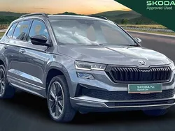 Grey Used 2022 Skoda Karoq SportLine SUV | £21,757 (Fair price)