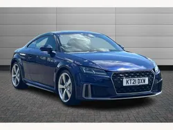 Blue Used 2021 Audi TT S-Line Coupe | £24,450 (Fair price)