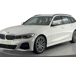 White Used 2022 BMW 320e M Sport Estate | £22,320 (Super price)