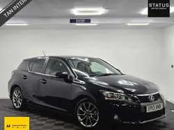 Black Used 2013 Lexus CT200h Hatchback | £8,495 (Fair price)