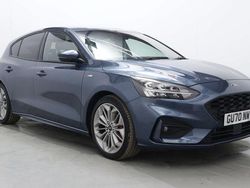 Blue Used 2020 Ford Focus ST-Line X Hatchback | £16,400 (Fair price)