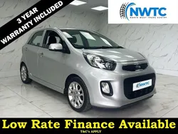 Silver Used 2016 Kia Picanto 3 Hatchback | £7,795 (A bit pricey)