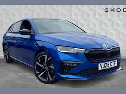 Blue Used 2025 Skoda Scala Monte Carlo Hatchback | £26,000