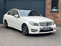 White Used 2012 Mercedes C180 AMG Sedan | £5,875 (Expensive)