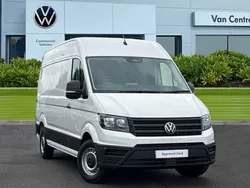 White New 2025 VW Crafter Van | £31,491 (Fair price)