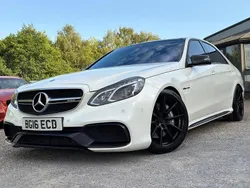 White Used 2016 Mercedes E63 AMG AMG Sedan | £24,995