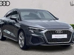 Grey Used 2023 Audi A3 S-Line Sedan | £22,788 (Fair price)