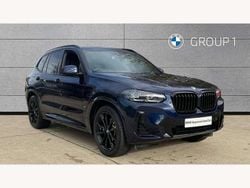 Tanzanite blue Used 2022 BMW X3 M Sport SUV | £39,995 (Expensive)