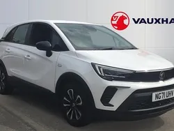 White Used 2021 Vauxhall Crossland Edition SUV | £11,328 (Good price)